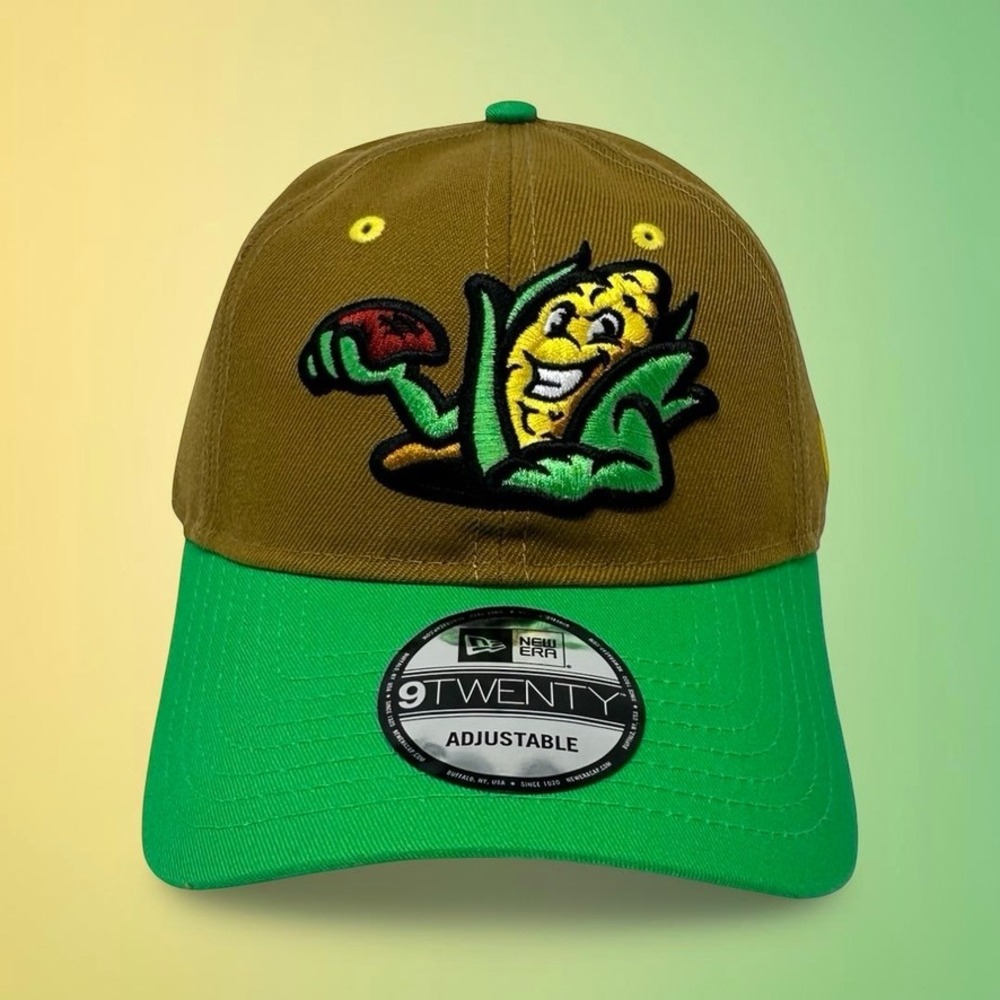 New Era 9TWENTY Lehigh Valley IronPigs "Cornholers" Hat MiLB Adjustable Cap NWT